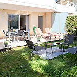 A13 - Staywiz Us -1 Bdr Garden Floor Fontonne - Ac, Pool & Parking Appartement *