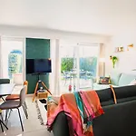 Appartement A13 - Staywiz Us -1 Bdr Garden Floor Fontonne - Ac, Pool & Parking