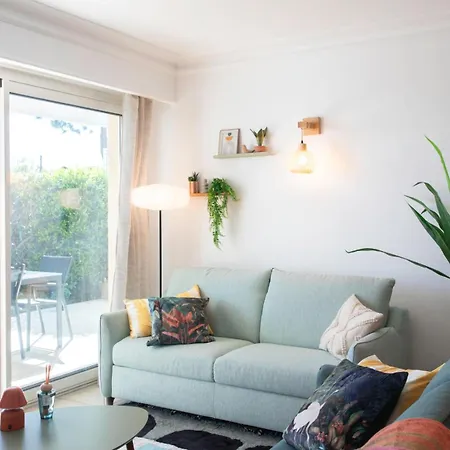 A13 - Staywiz Us -1 Bdr Garden Floor Fontonne - Ac, Pool&parking Appartement *