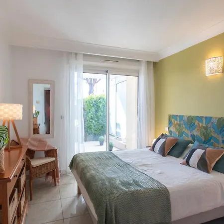 A13 - Staywiz Us -1 Bdr Garden Floor Fontonne - Ac, Pool&parking * Antibes